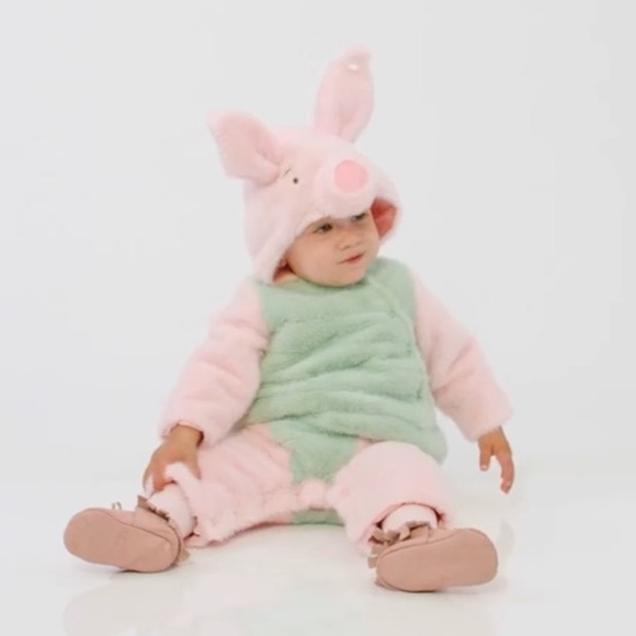 Pottery Barn Piglet Winnie The Pooh Halloween Costume 0-6 Months